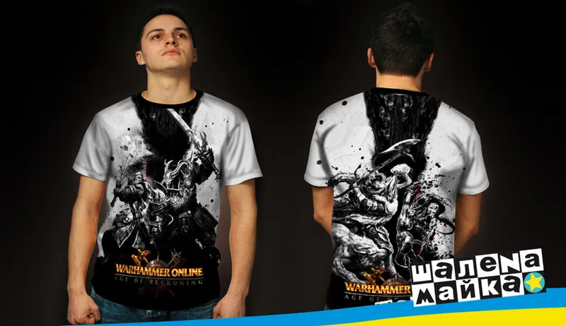 сублимационные футолки: Warhammer Online